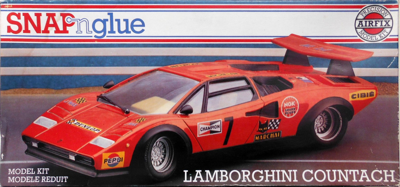 Airfix 24 Lamborghini Countach LP 500S (06412-7)