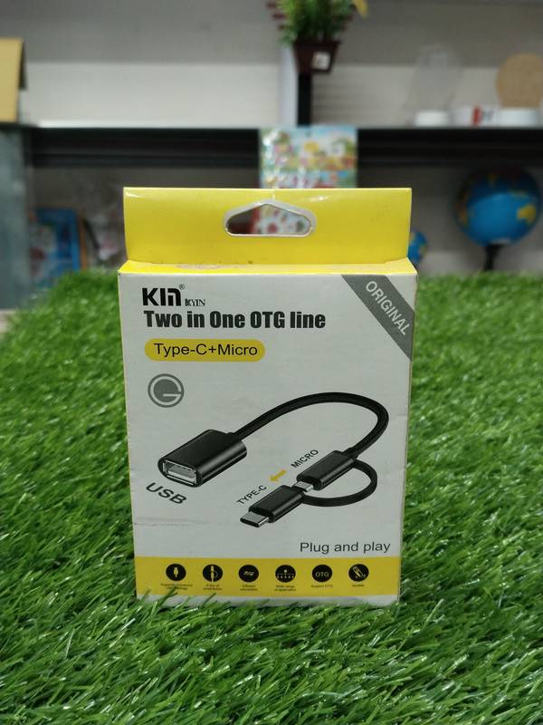 Two In One OTG Line Type-C+Micro