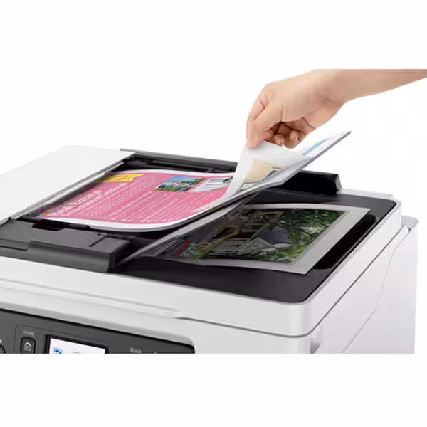 Multifuncional Canon Maxify GX4010 Mega Tank - Painel de controle e conectividade