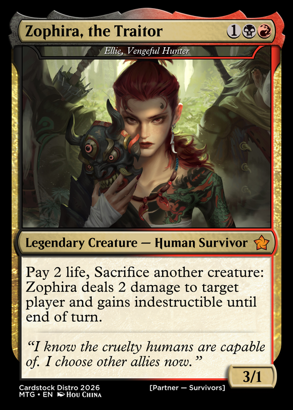 Ellie Vengeful Hunter (Zophira the Traitor)(1)