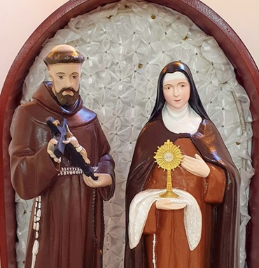 San Francesco e santa Chiara d Assisi