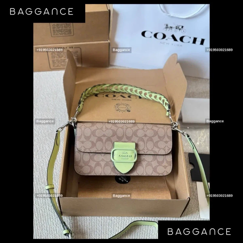 Coach New Morgan Baguette Bag – Signature Color Collection | Ref: EVCAFW-026 | 27cm
