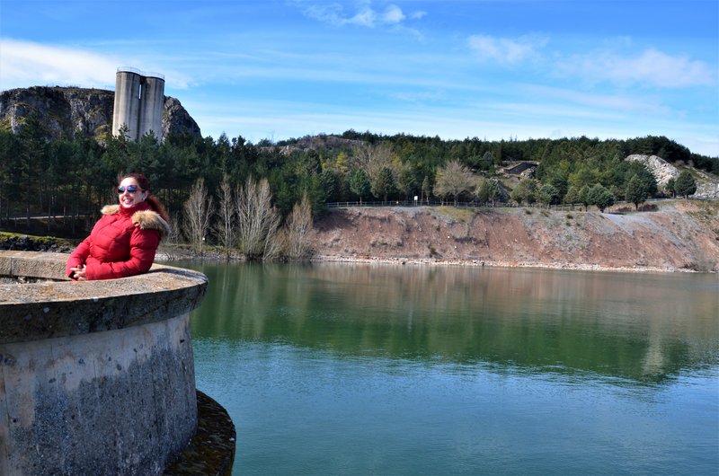 EMBALSE Y CASTILLO DE AGUILAR DE CAMPOO-4-4-2014-PALENCIA - Paseando por España-1991/2016 (22)