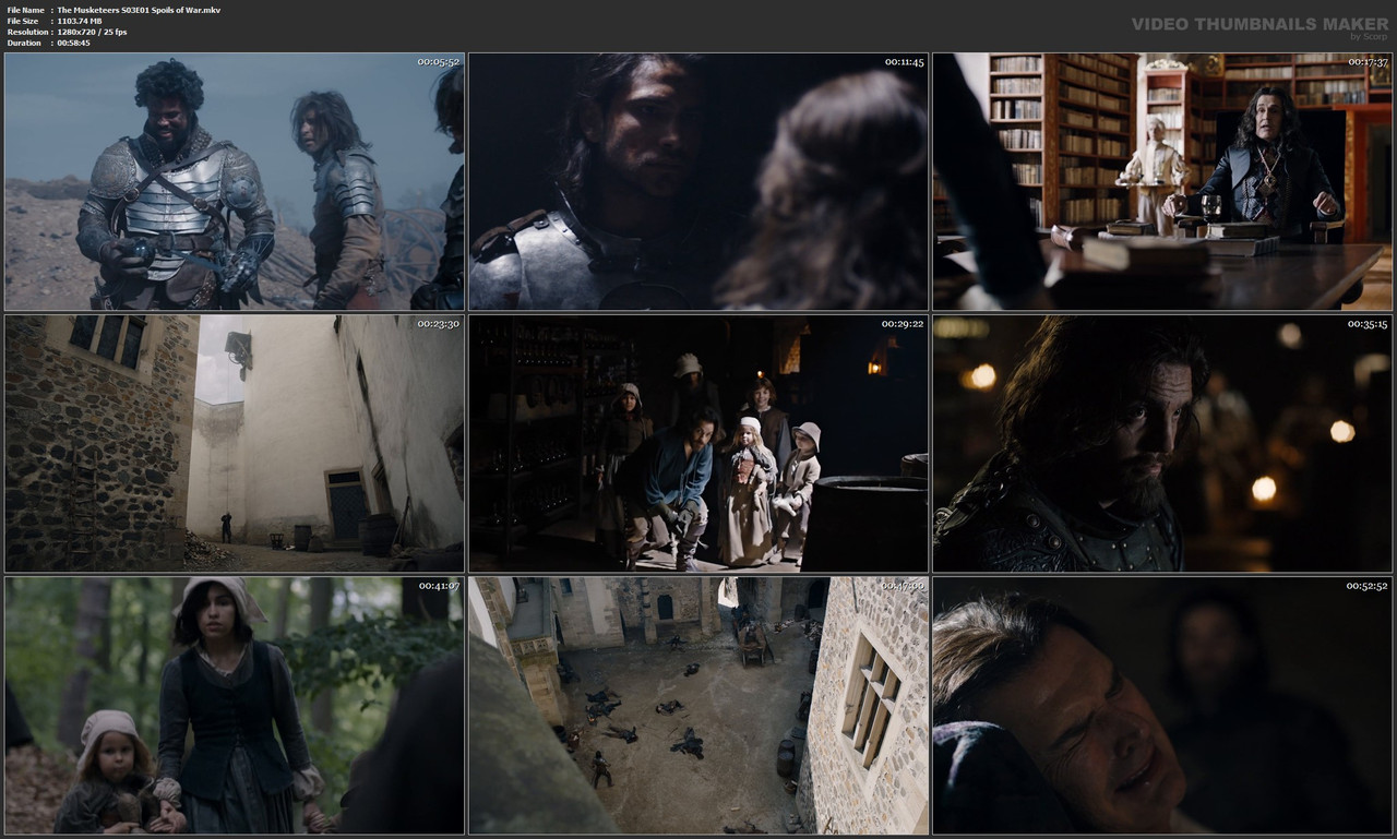 The Musketeers S03E01 Spoils of War.mkv