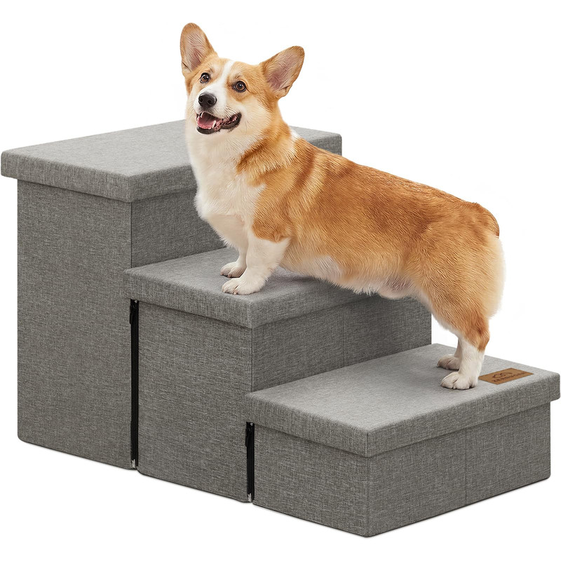 Zerbuger Wider Dog Ramp for High Bed with Storage