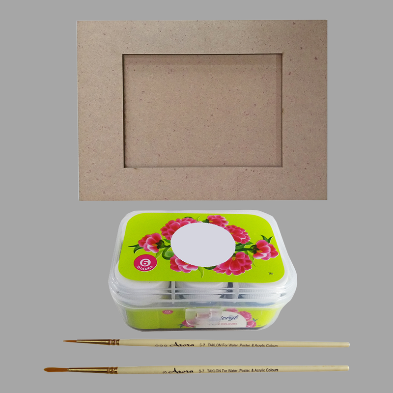 Gond art on Frame DIY Kit