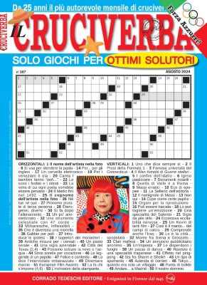 Il Cruciverba N.367 - Agosto 2024