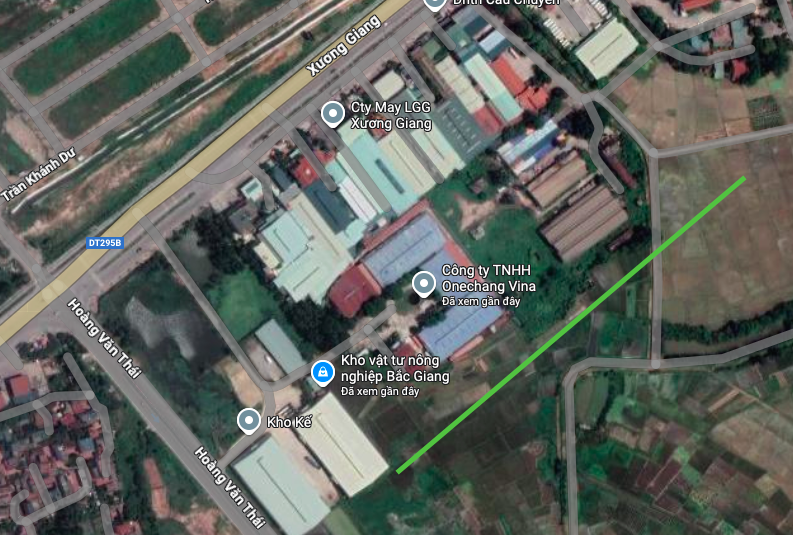 phuong Bac Giang tinh Bac Ninh duong se mo 20 02 Đường sẽ mở ở phường Bắc Giang, tỉnh Bắc Ninh