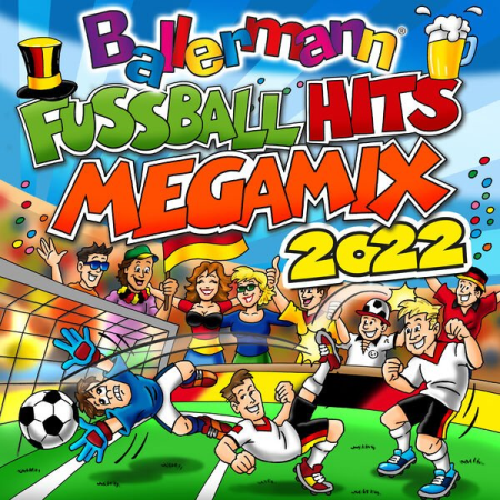 c7e53fcb 77e5 495d 9d7f c30de4aa192f - VA - Ballermann Fussball Hits Megamix 2022 (2022)
