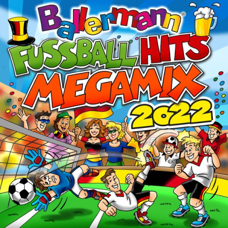 VA - Ballermann Fussball Hits Megamix 2022 (2022)