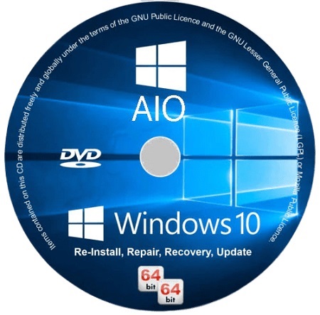 Windows 10 22H2 build 19045.2364 AIO 16in1 Preactivated Multilingual December 2022 (x64)