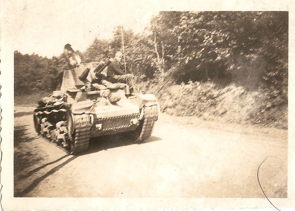 2WK Foto Deutscher Beute Panzer 38(t)