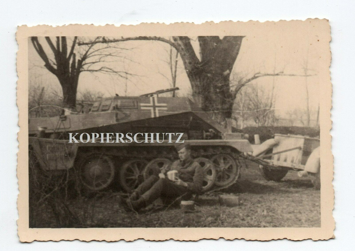 Russland SDkfz Panzer Tank Sturmgeschütz Kennung Feldküche Solda