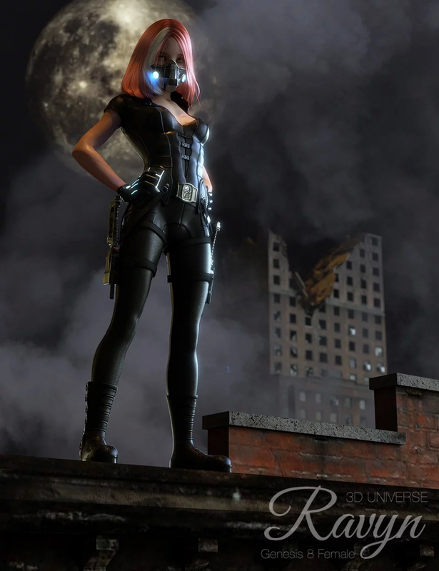 Ravyn Clothing and Accessories for Genesis 8 Female(s) Ravyn Clothing and Accessories for Genesis 8 Female(s)