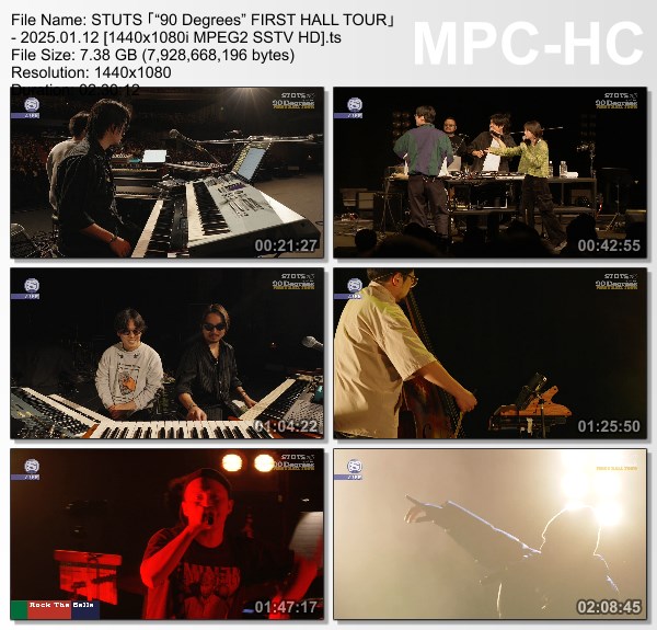 [TV-Variety] STUTS “’90 Degrees’ FIRST HALL TOUR” (SSTV 2025.01.12)