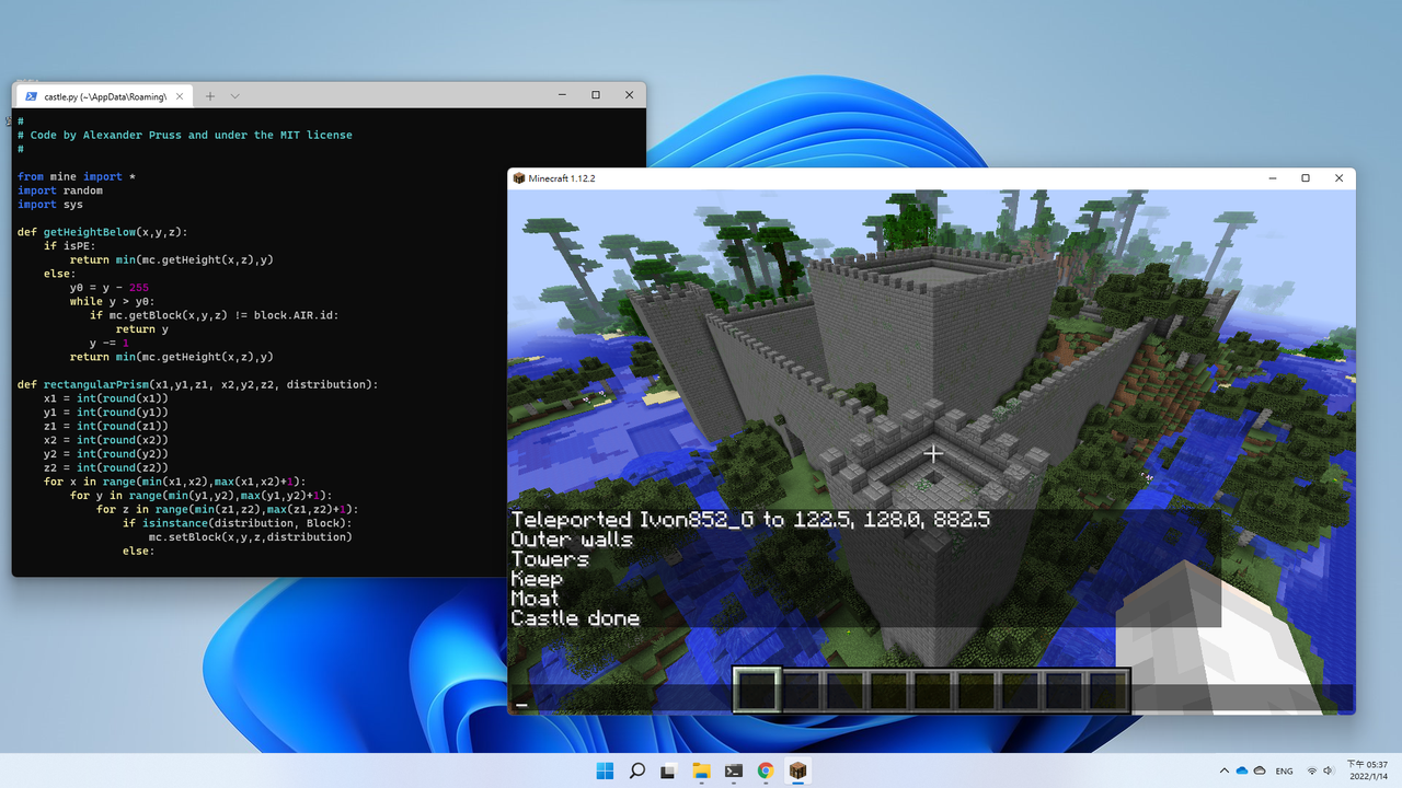 攻略 用python撰寫minecraft程式 Raspberryjammod Minecraft 我的世界 當個創世神 哈啦板 巴哈姆特