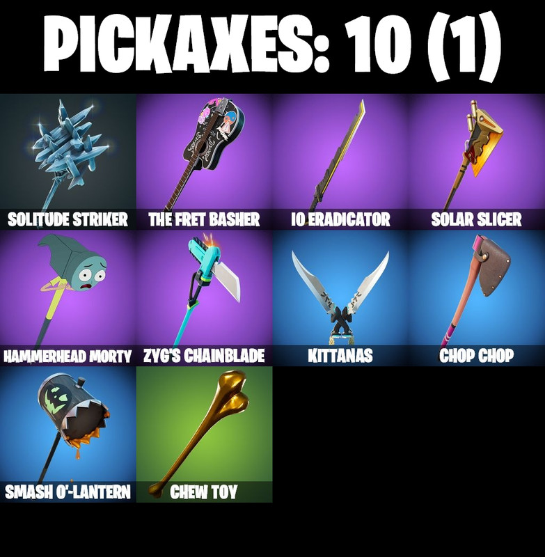 pickaxes comp