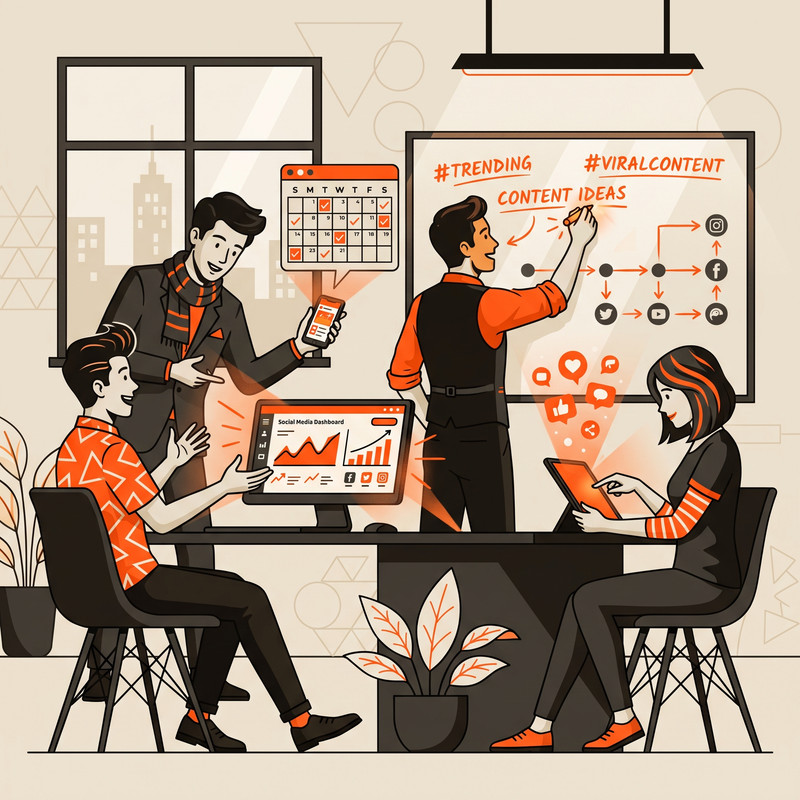 Social media work