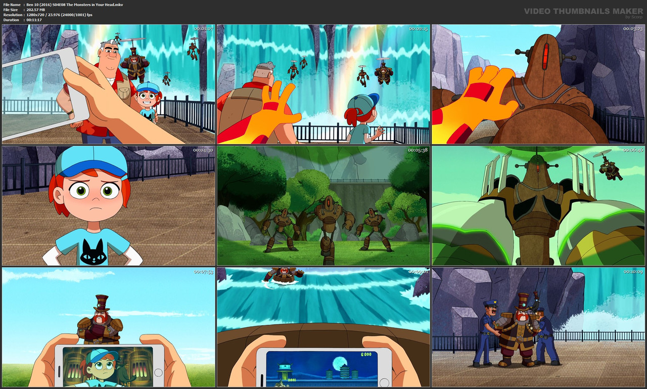 Ben 10 (2016) S04E08 The Monsters in Your Head.mkv