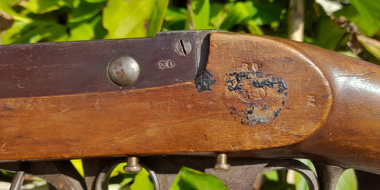 Fusil de la marine Suédoise m/1851 Kammerlader 20231005-155019