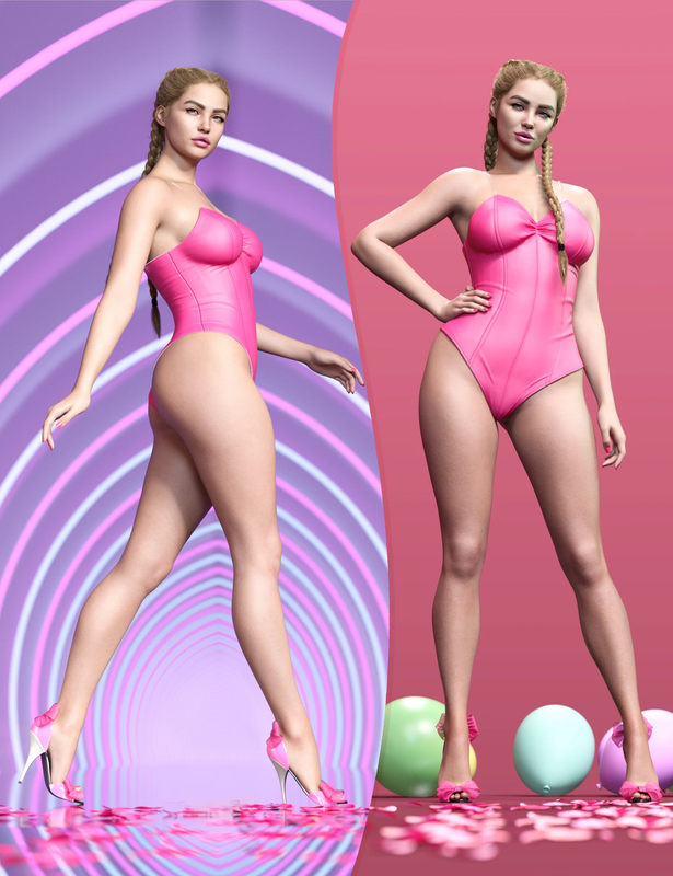 Z Dollface Pose Mega Set for Genesis 9 and 8 Female