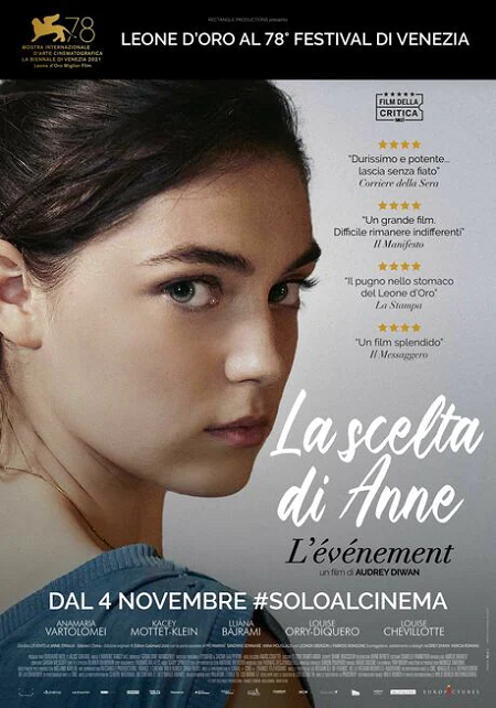 La scelta di Anne (2021) FullHD 1080p (DVD Resync) DTS+AC3 ITA FRE Subs