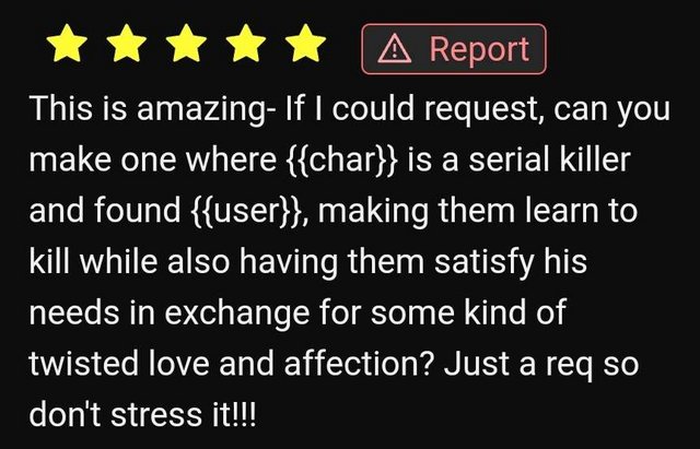 (User can't fix him)