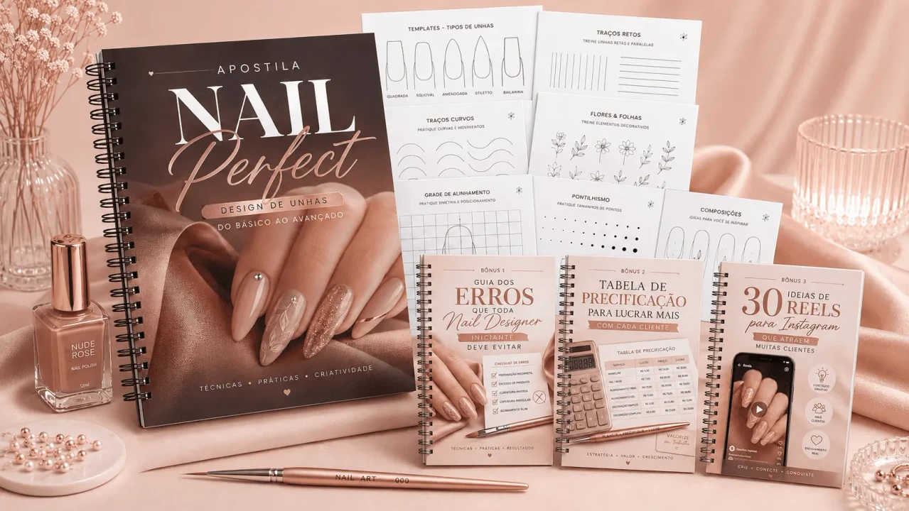 Apostila Nail Perfect + Bônus