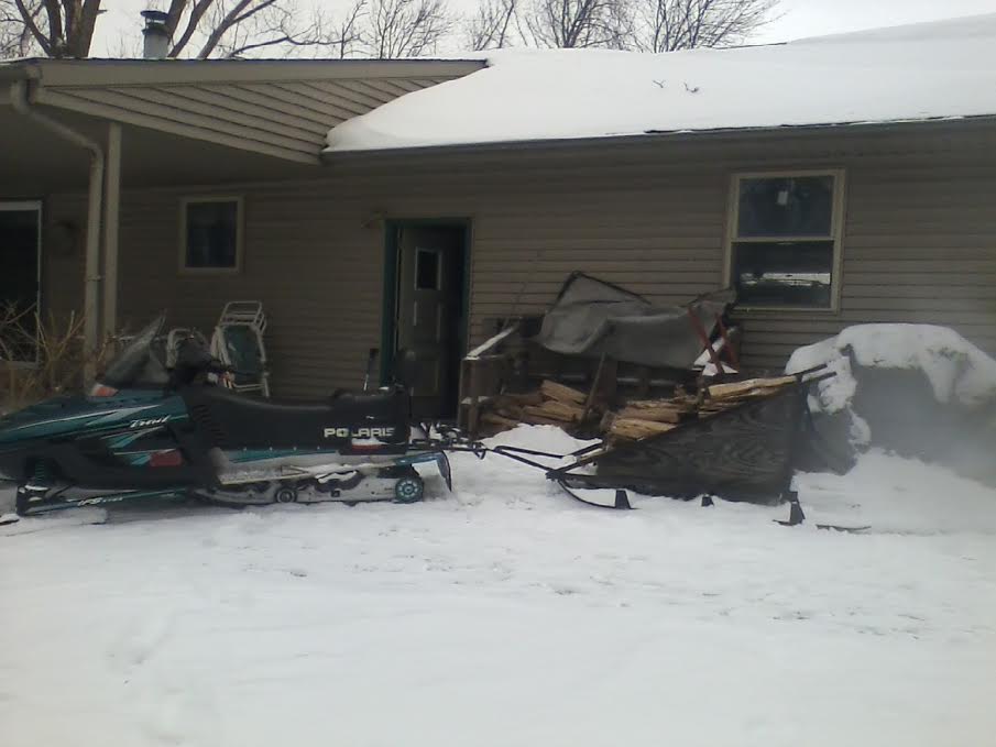 sled wood hauler
