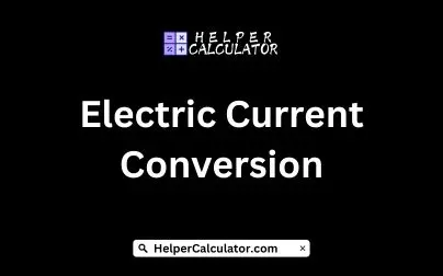 Electric Current Conversion