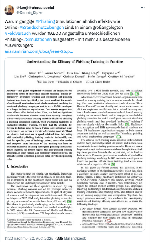 Phishing-Training