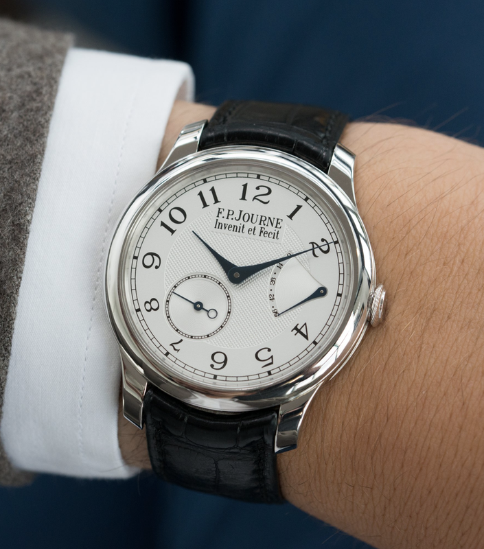 fp journe chronometre bleu replica