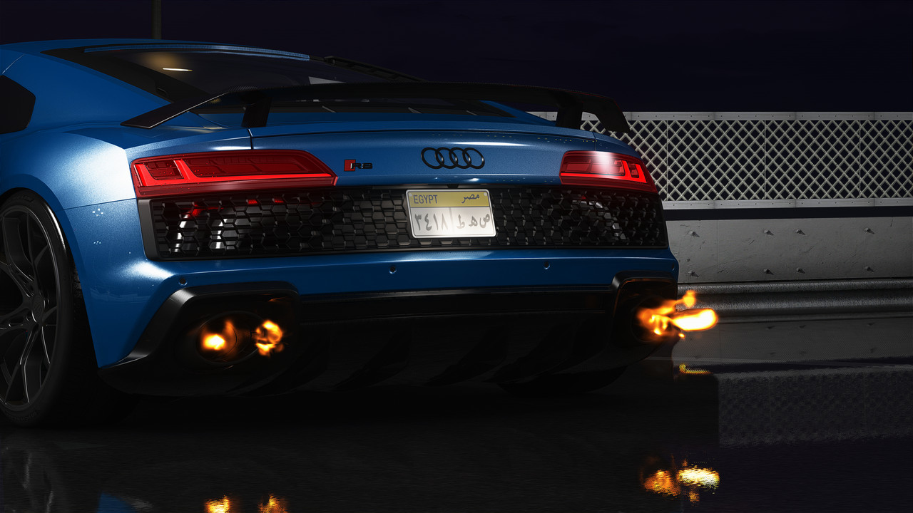 Audi R8 Night Server