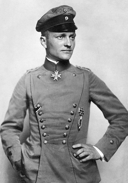 440px Manfred von Richthofen - Pilotos de la I Guerra Mundial (4/4)