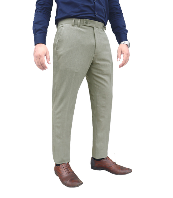 Men’s Formal Trouser: 60. LT OLIVE