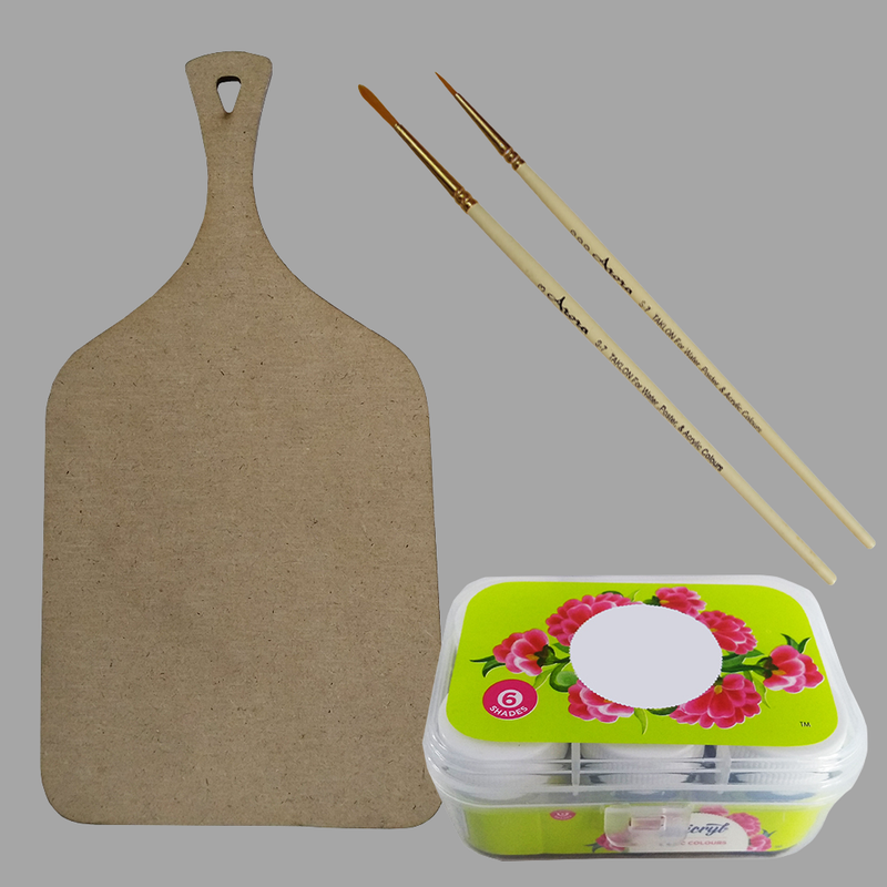 Gond art on Chopping Board DIY Kit