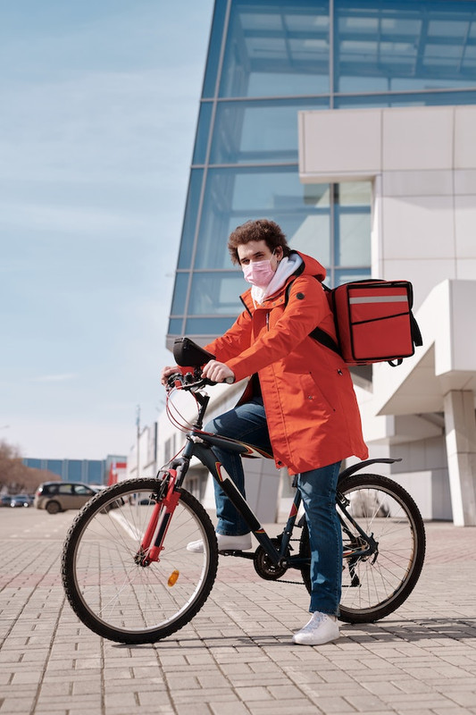 Food Delivery Bike