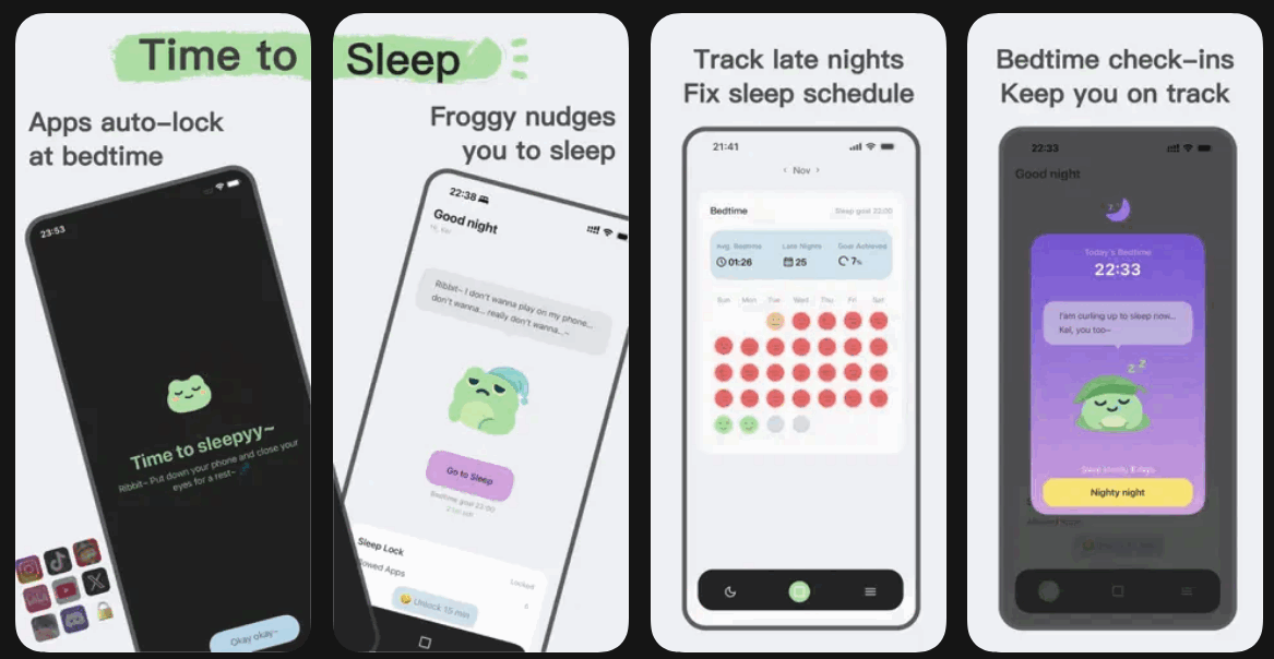 Ứng dụng FrogSleep giúp ngủ sớm đang miễn phí trên iOS