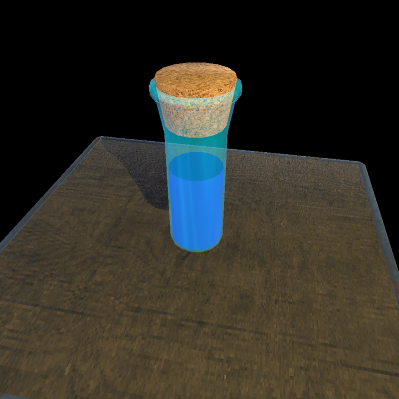 Blue Flask