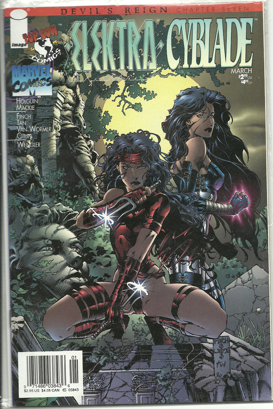 Elektra Cyblade Devils Reign #70001