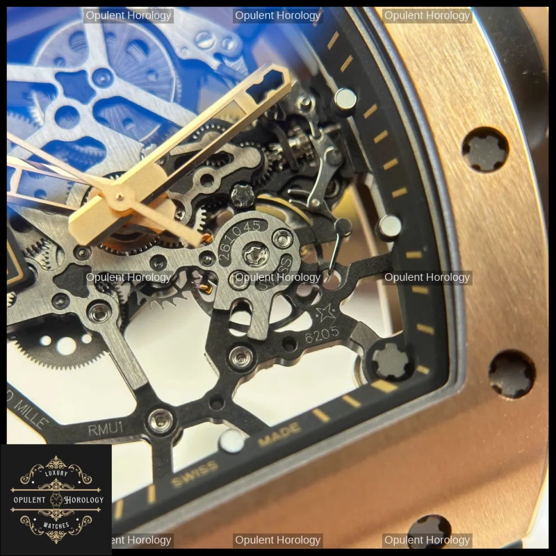 Richard Mille RM 035 Americas Toro – Rose Gold Manual-Winding 40mm - Super Clone