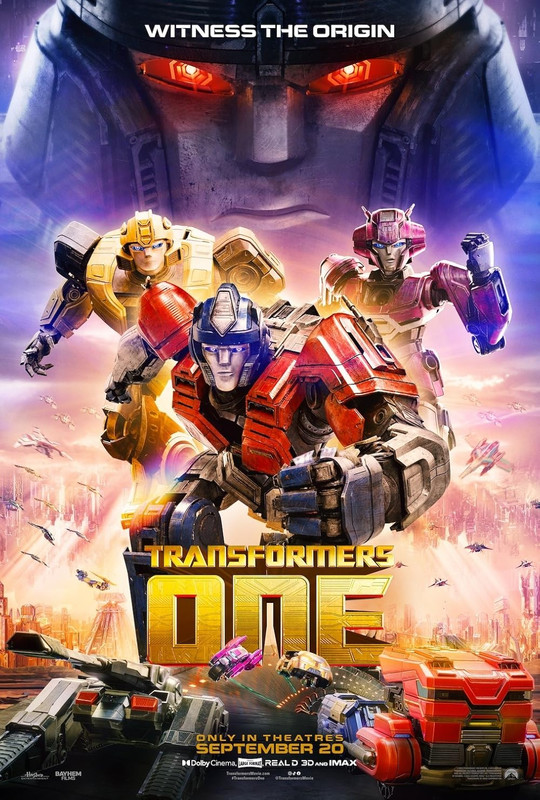 Transformers One (2024) Dual Audio [Hindi-English] AMZN WEB-DL H264 AAC 2160p 1080p 720p 480p ESub