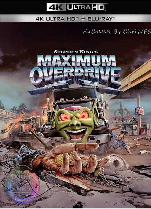 Maksymalne przyspieszenie / Maximum Overdrive (1986) MULTI.Hybrid.HDR.DoVi.2160p.BluRay.DTS.HD.MA.AC3-ChrisVPS / LEKTOR i NAPISY