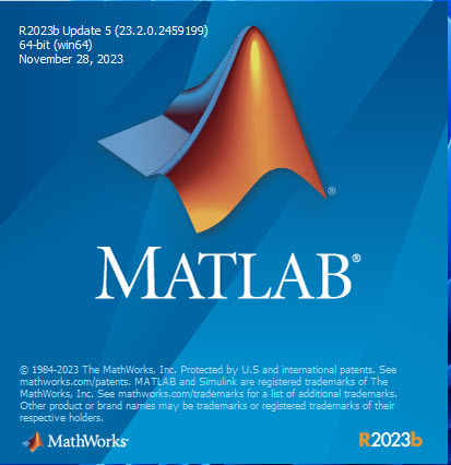 Mathworks Matlab R2023b v23.2.0.2459199 UPDATE 5 [x64Bits][Inglés] [Software Matemático con Entor... 01-01-2024-11-49-14