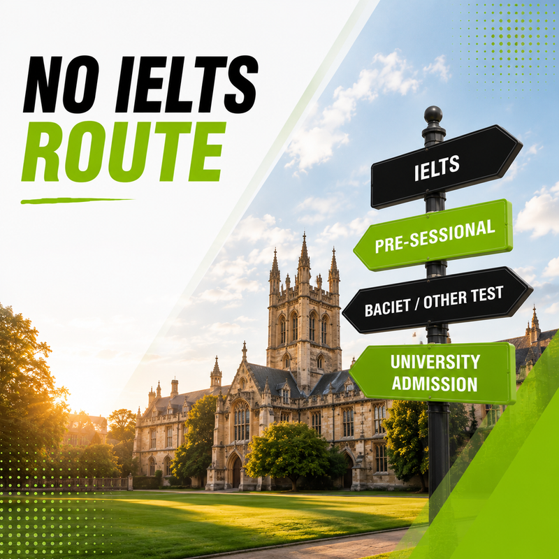 No IELTS Route