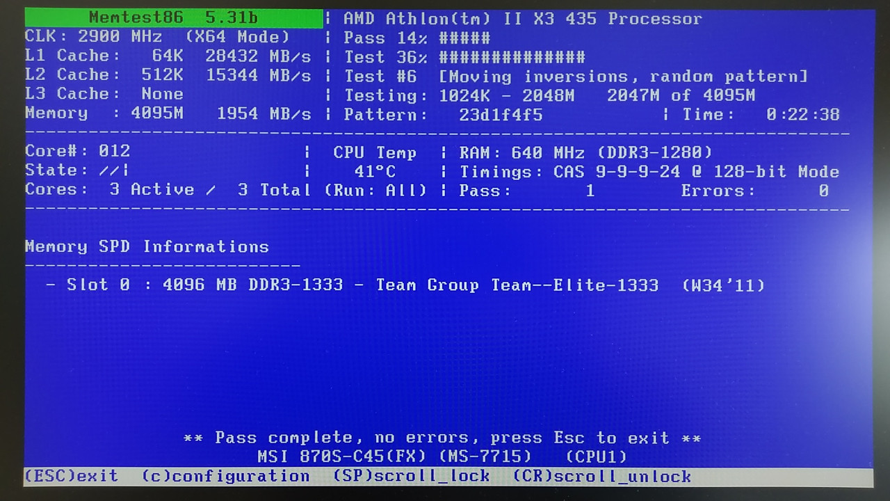 RAMtest