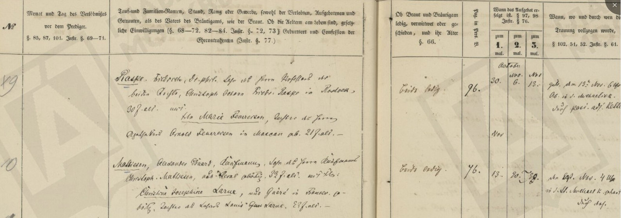 брак 1866