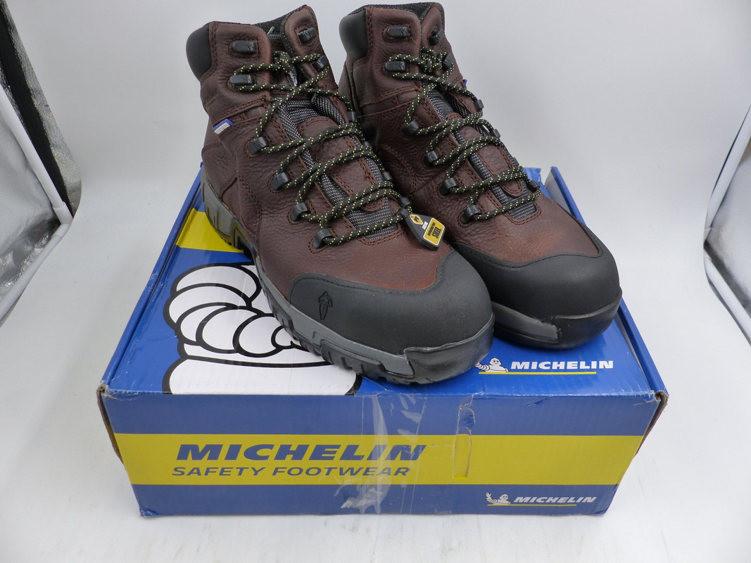 MICHELIN HYDRO EDGE SAFETY FOOTWEAR MENS SIZE 12 US 46 EU XHY662