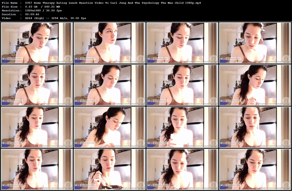 0357 Home Therapy Eating Lunch Reaction Video To Carl Jung And The Psychology The Man Child 1080p.mp