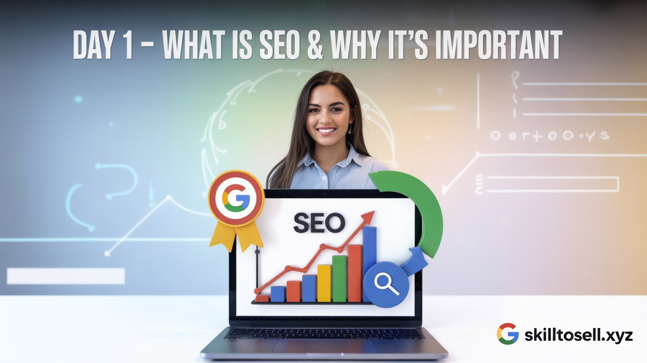 SEO Course Banner - Skills to Sell